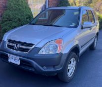 2002 Honda CRV 4 Door SUV