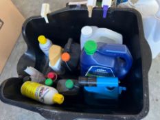 Large Group of Assorted Cleaners and Solvents