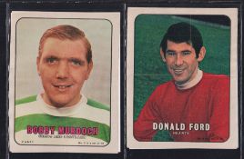 Trade cards, Football, A&BC Footballers Pin Ups (Scottish issue), set 28 postcard sized Posters (