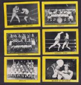 Trade cards, M.M. Frame, Sports Aces, 40 different cards, 6 'L' size, nos 2, 3, 4, 6, 7 & 8, and