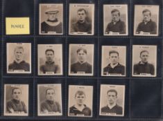 Cigarette cards, Football - Godfrey Phillips Pinnace, 161 'K' size and 6 'L' size cards, all
