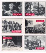 Trade cards, PCGC War Bulletin, set 88 cards (gen gd some fair, checklist marked)