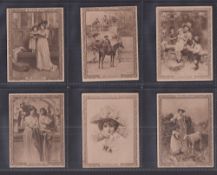Cigarette cards, Salmon & Gluckstein, Famous Paintings (Brown), 'L' size (gen. gd) (a couple fair,