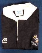 Football training shirt, Wycombe Wanderers Players Training Top issued by Mizuno with embroidered