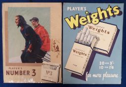 Advertising, Tobacco, Player's, 7 standees to include Bachelor, Navy Cut, Weights and No.3, together
