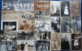 Postcards, a selection of approx. 110 Social History cards to include hospital ward, nurses, early