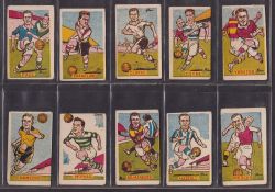 Trade cards, Football , Donaldson's Sports Favourites, 30 cards all from the higher number group