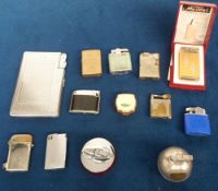 Collectables, Lighters to include a KW (Karl Wieden) 676 Golf Ball table lighter, Rolstar 'SS