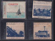 Cigarette cards, Package issue, Canada's Corvettes (Imperial Tobacco Co, Canada), Naval 2nd Series