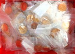 Coins, 285+, 350th Anniversary of the Sailing of the Pilgrim Fathers commemorative coins, produced