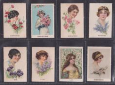 Trade silks, My Weekly, Floral Beauties, 'M' size (set, 12 silks) (gd)