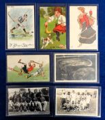 Postcards, Sport, 7 cards to comprise RP of British India Hockey team, gold medal winners at Los