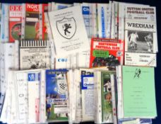 Football programmes, Chelsea FC, 1980's onwards, a collection of 200+ Away programmes all for