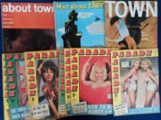 Glamour magazines and Books, a selection of approx. 50 1950/60s items to include various vintage