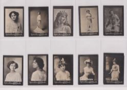 Cigarette cards, Ogden's, Guinea Gold, Actors & Actresses Base I, (83/84) & Miscellaneous (set,
