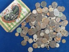 Coins, a quantity of UK and foreign coins 18thC onwards, most in poor/fair condition but