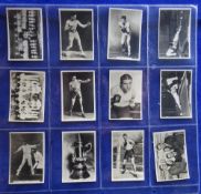 Cigarette cards, Pattreiouex Sporting Events & Stars, (set 96 cards) including Bobby Jones & Joe
