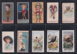 Cigarette cards, 70 more unusual type cards, many issuers including Cope, Cohen Weenen, Baker,