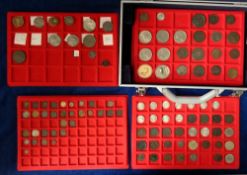 Coins, 100+ genuine and museum replica coins dating from the 18thC onwards. A good broad selection