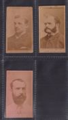 Cigarette cards, USA, Goodwin's, 'Old Judge & Dog's Head Cigarettes' backs, Photographic cards, 3