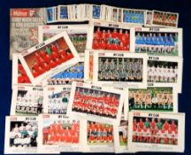 Trade cards, Daily Mirror, My Club Teamgoup cards, postcard size premium issue,1971/72 (set, 96