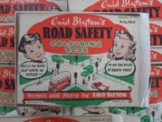 Collectables, Enid Blyton's Road Safety Colouring Book circa 1948, 40+ identical unused copies (