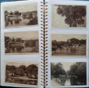 Postcards, Berkshire/Oxon, a mainly Berkshire mix of approx. 140 cards in modern album, with a few