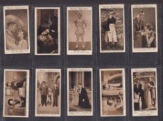 Cigarette cards, Wills, Cinema Stars 3rd Series, (set 50 cards) including Walt Disney, Laurel &