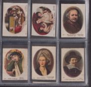 Tobacco silks, Godfrey Phillips, 2 sets and 1 part set, Old Masters set 5 numbered 101-120 anon, Old