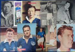 Football autographs, Portsmouth FC, a collection of approx. 80 original signatures on magazine
