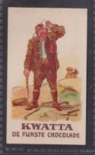 Trade card, Golf, Kwatta Chocolade Sports Series, type card, Golf subject (small area of stain on