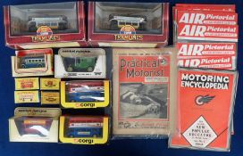 Transportation, Motoring and Aviation, a selection of items from the 1930s to the 80s to include a