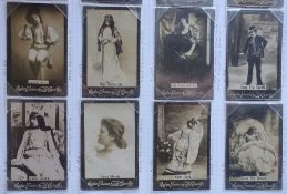 Cigarette cards, Ogden's Guinea Gold, Set 370S Base K cards, large Machette group, Actresses,