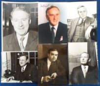 Autographs, Politics, a selection of signed 6 photographs to comprise Quintin Hogg (1907-2001) Baron