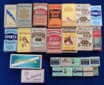 Cigarette packets & tobacco advertising, selection of Ogden's & Phillips packets inc. Phillips