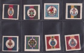 Trade silks, The Happy Home, The Happy Home Silk Button (Regimental Ribbon & Badge), 'K' size (