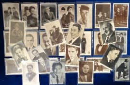 Postcards, Cinema, a selection of 30 male cinema stars to comprise Charlie Chaplin (14), Laurel