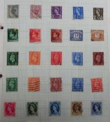 Stamps, Mainly GB collection in 4 albums, 2 shoeboxes and loose to include mint and used low value