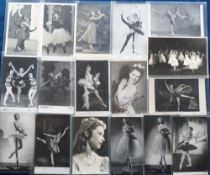Postcards, Ballet, a collection of 23 RPs of female ballet stars, and a few ballerinas and principal