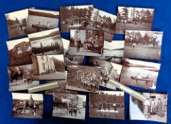 Photographs, Scotland 1902, 20 b/w images showing Highland Games in honour of the Coronation of King