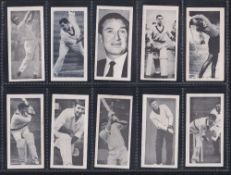 Trade cards, Daily Mirror Sportsmen, Milk Heroes Swapcards, 15 different cards, cricket & golf