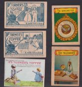 Trade cards, Turner & Wainwright (Brighouse), Inventions & Phenomena (Leaflets, set of 6),