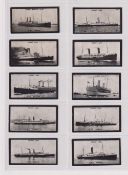 Cigarette cards, Singleton & Cole, Orient Line (Anonymous, 11 Ports back) (set, 10 cards) (gd)