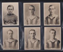 Cigarette cards, Phillips, Footballers (Pinnace back), 'L' size, a collection of 72 different