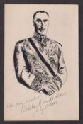 Autograph, Politics, Nevile Henderson (1882-1942), British Ambassador to Germany 1937-39, a