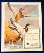Trade issue, Brooke Bond (Canada), a Certificate enrolling the collector in the Brooke Bond