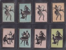 Trade silks, My Weekly, Silken Silhouettes, 'M' size (set of 4 silks plus 7 colour variations) (2