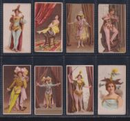 Cigarette cards, Churchman GRACC, 8 cards H59 picture reference numbers 1, 6, 7, 15, 16, 17, 18,