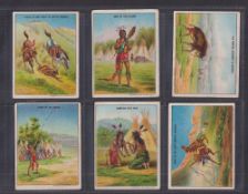 Cigarette cards, USA, ATC, Indian Life in the 60's, 'L' size (46/50, missing 'Buffalo Wallow -