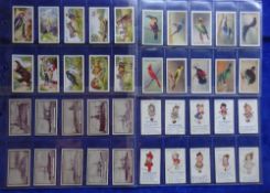Cigarette cards, Gallaher, selection of cards including 4 sets, British Birds (Series of 100), Zoo